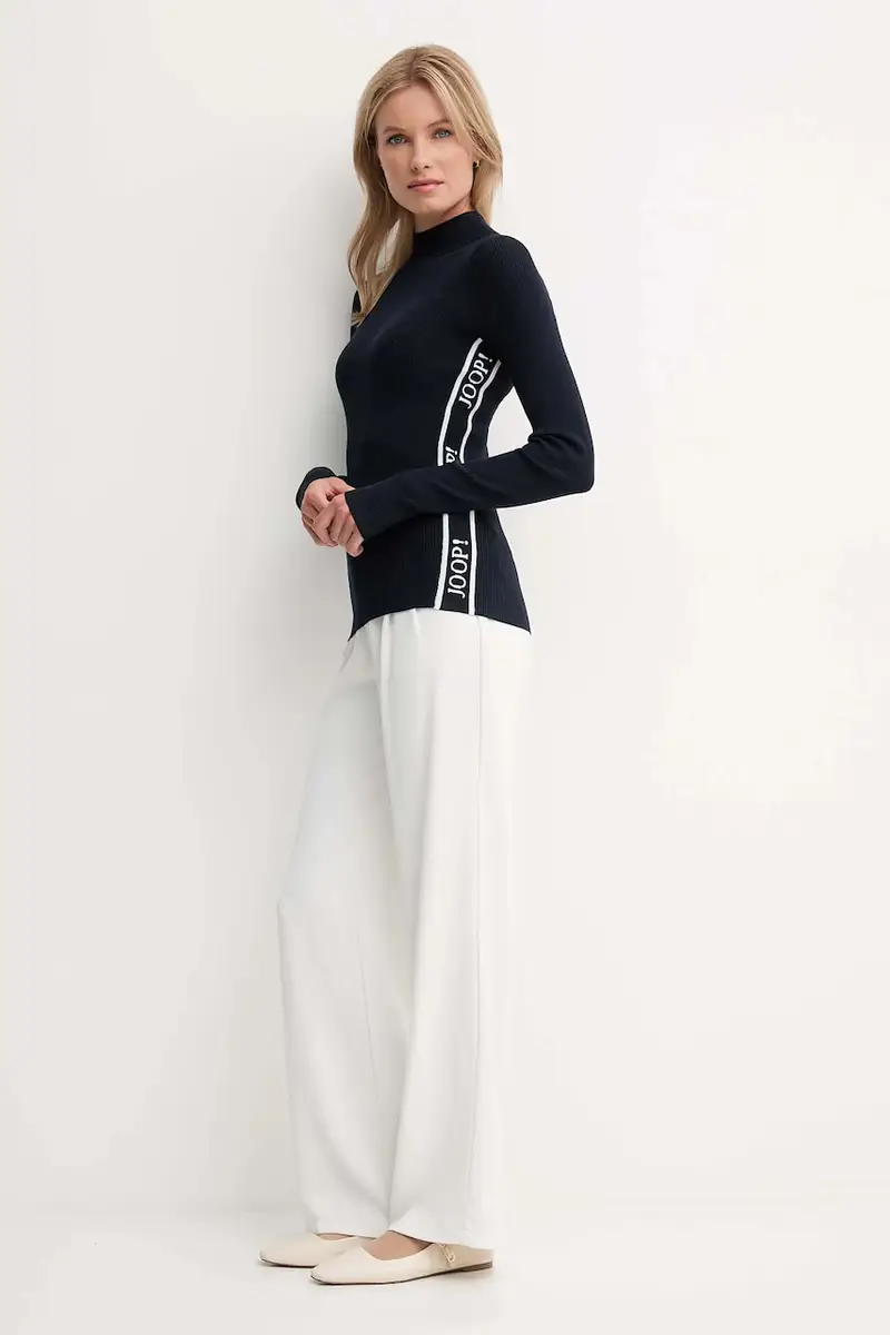 maglione donna colore blu navy 30048372 miniatura 2