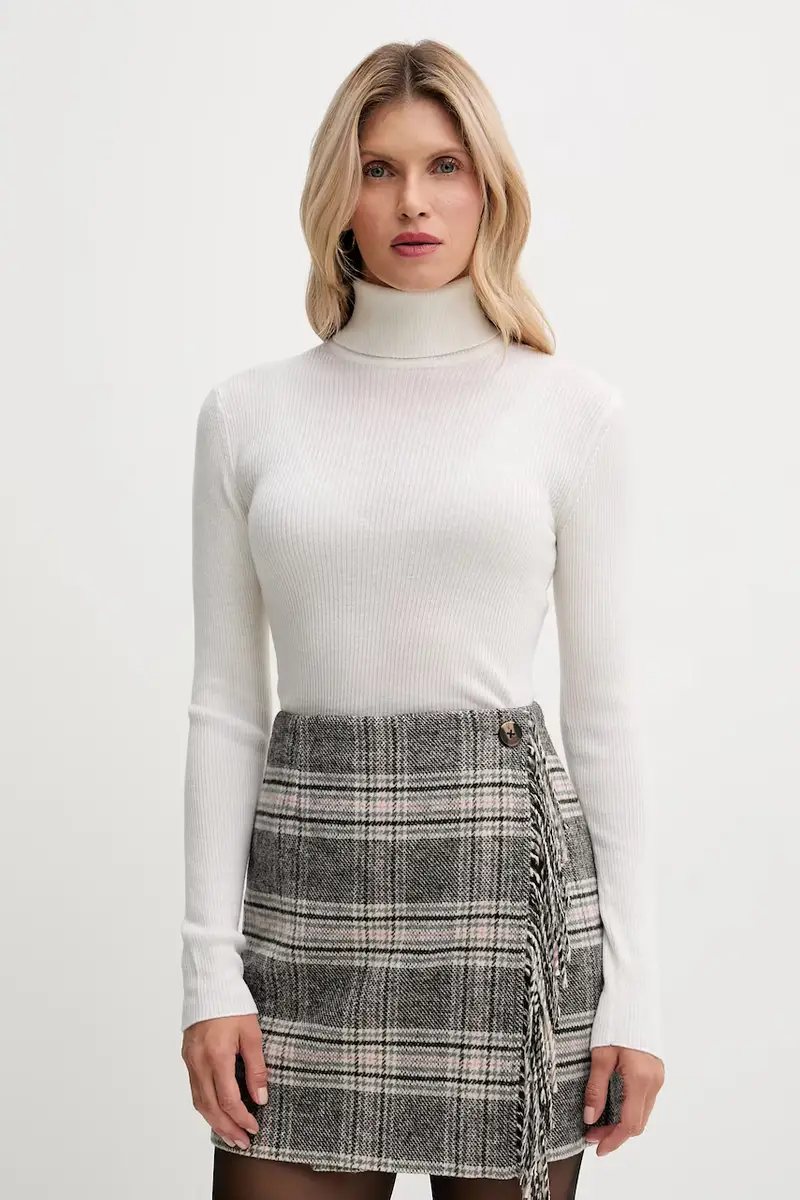 maglione in lana donna colore beige 30049422