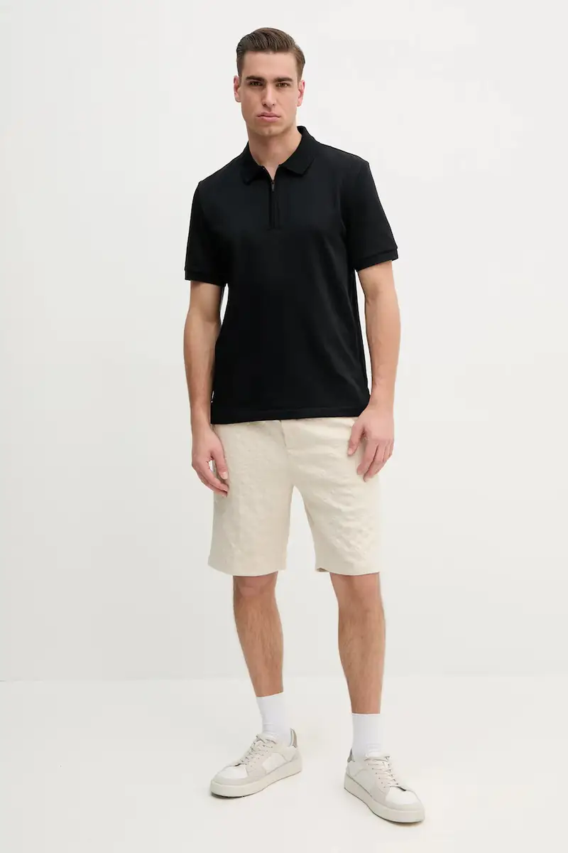 pantaloncini uomo colore beige 30045561 miniatura 2