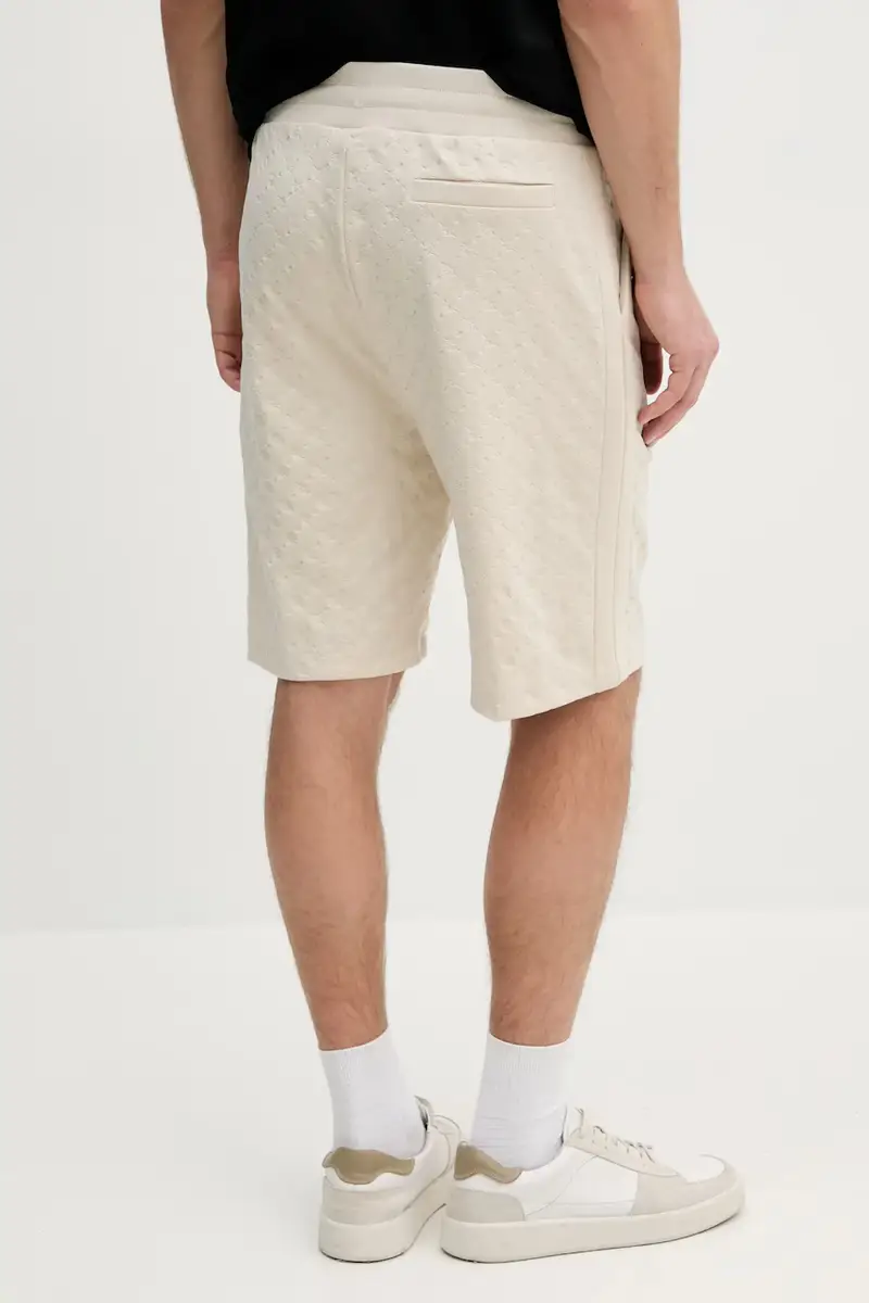 pantaloncini uomo colore beige 30045561 miniatura 3