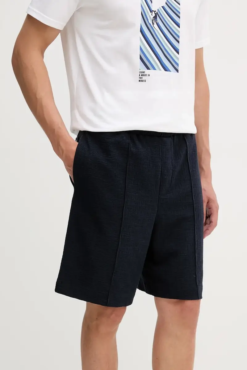 pantaloncini uomo colore blu navy 30041264