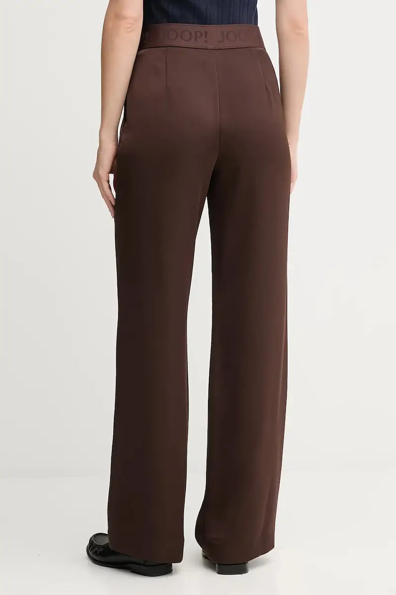 pantaloni donna colore marrone 30048199 miniatura 3