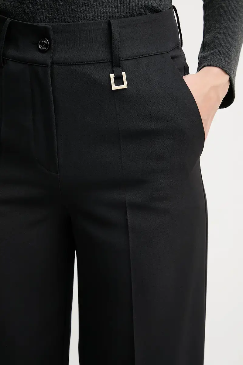pantaloni donna colore nero 30047985 miniatura 4