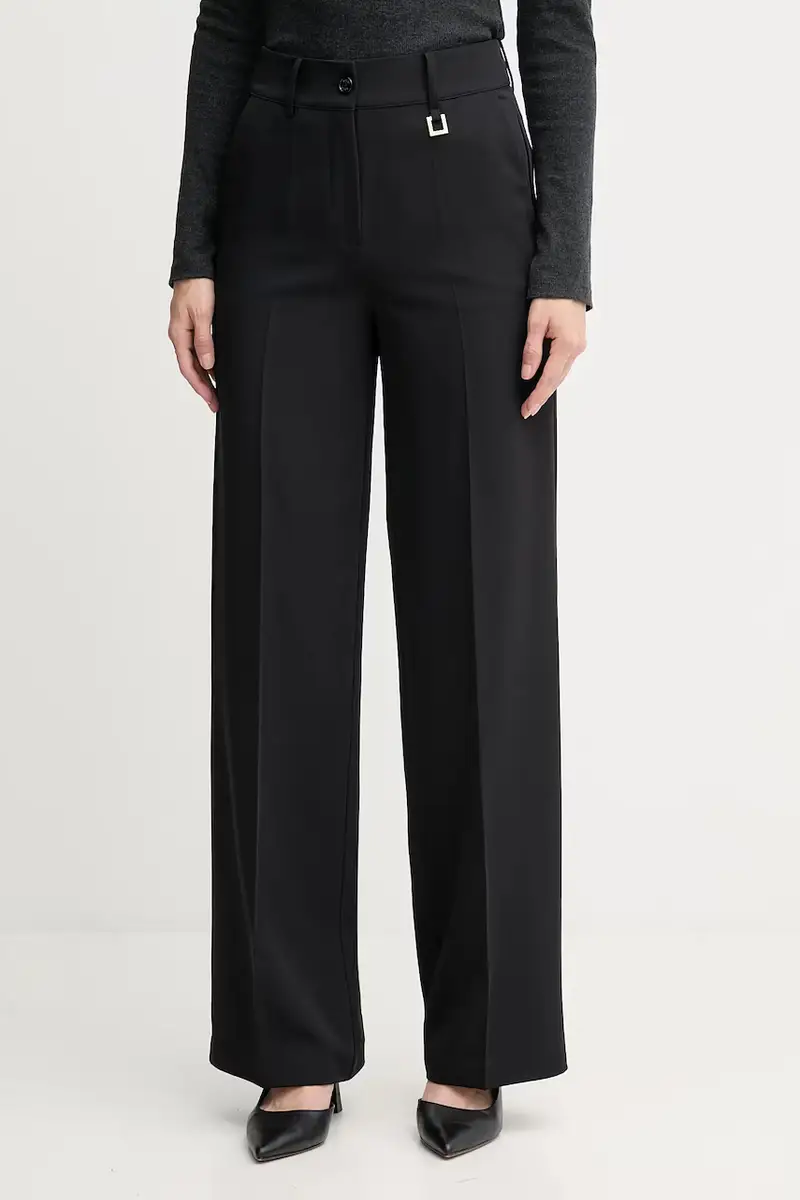 pantaloni donna colore nero 30047985
