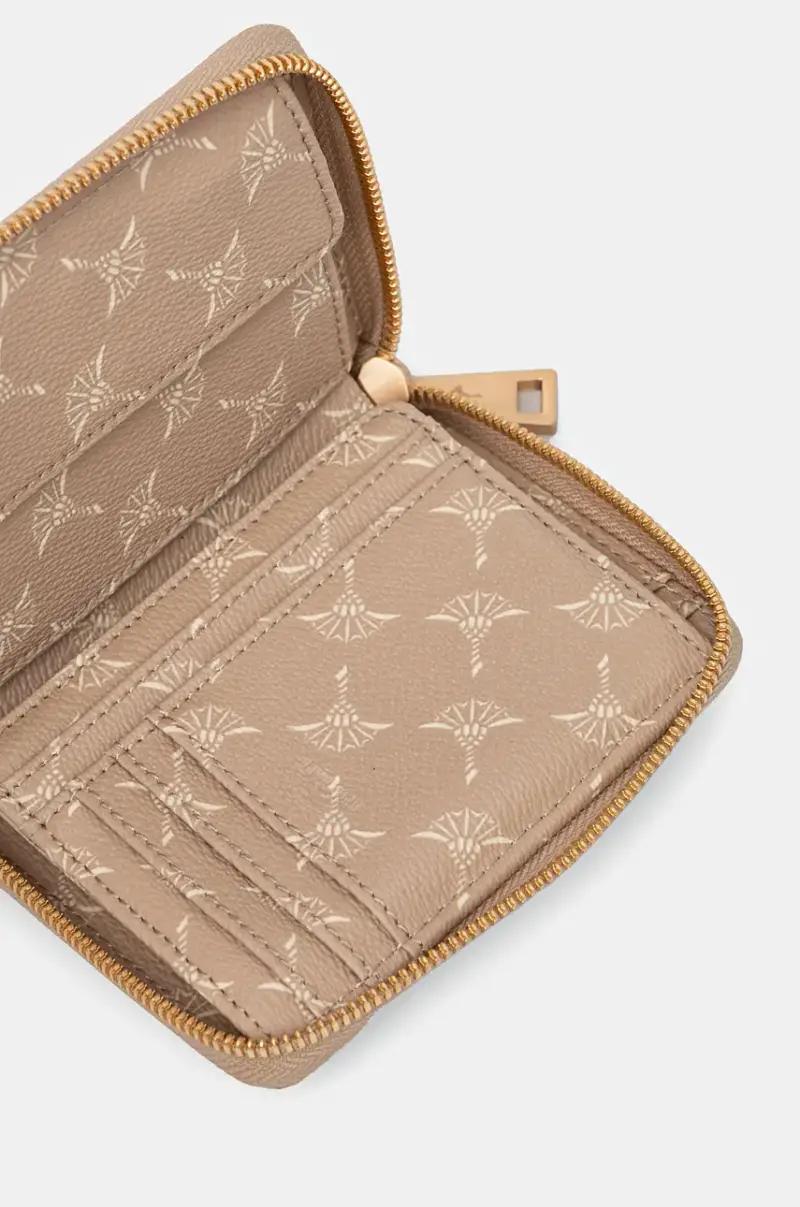 portafoglio donna colore blu navy 4140006173 Beige miniatura 3