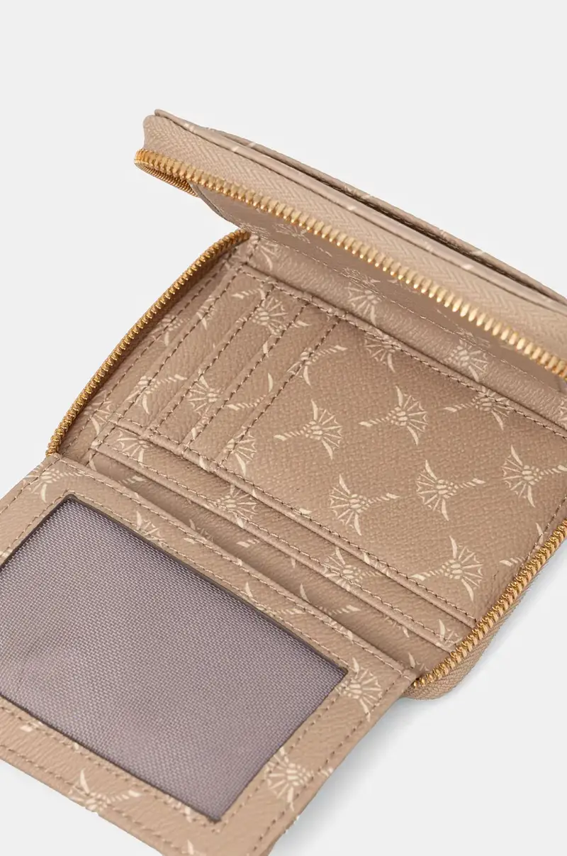 portafoglio donna colore blu navy 4140006173 Beige miniatura 4