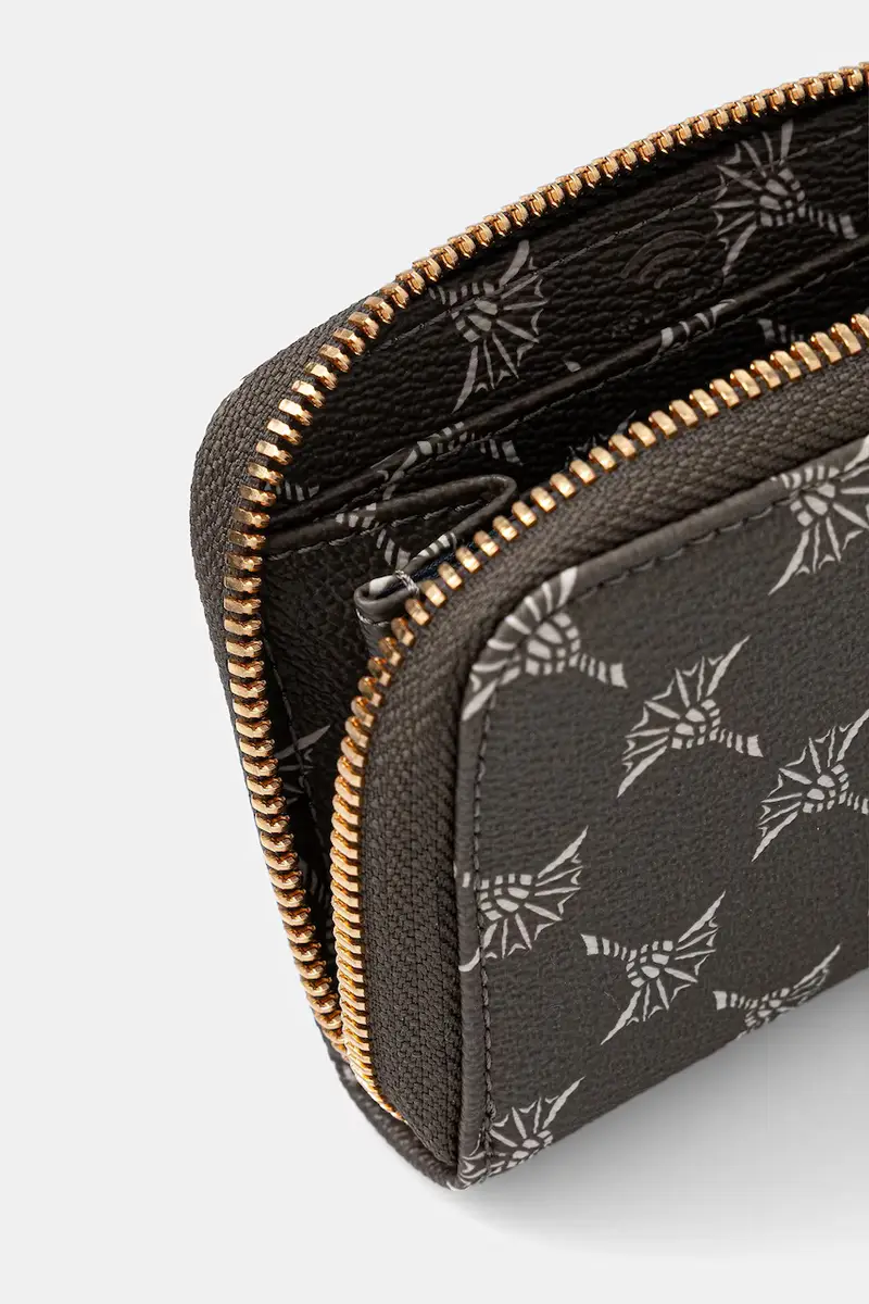 portafoglio donna colore grigio 4140006174 Verde miniatura 3