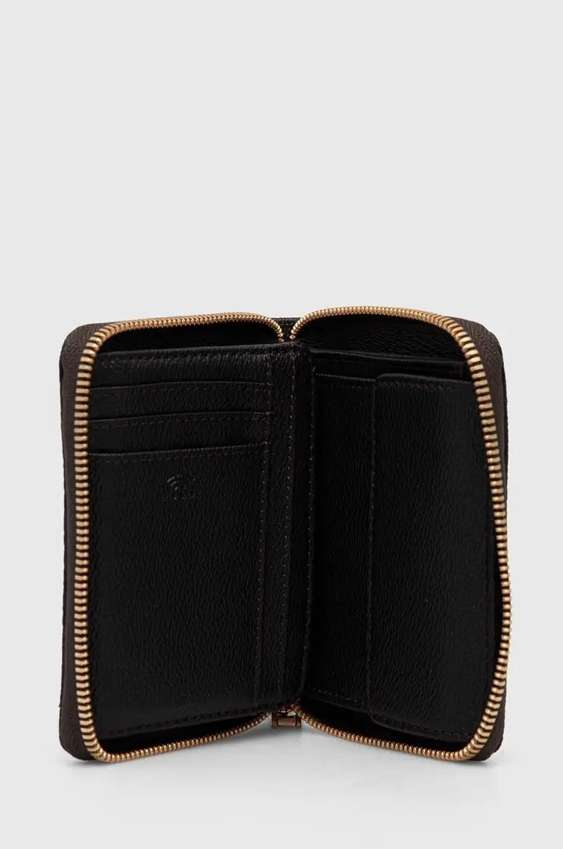 portafoglio donna Marrone miniatura 4