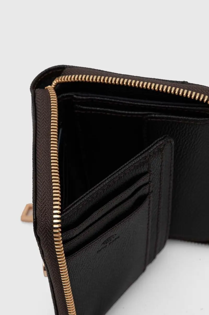 portafoglio donna Marrone miniatura 5