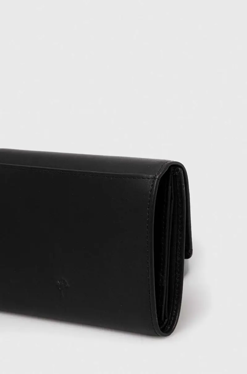 portafoglio in pelle uomo Nero miniatura 2