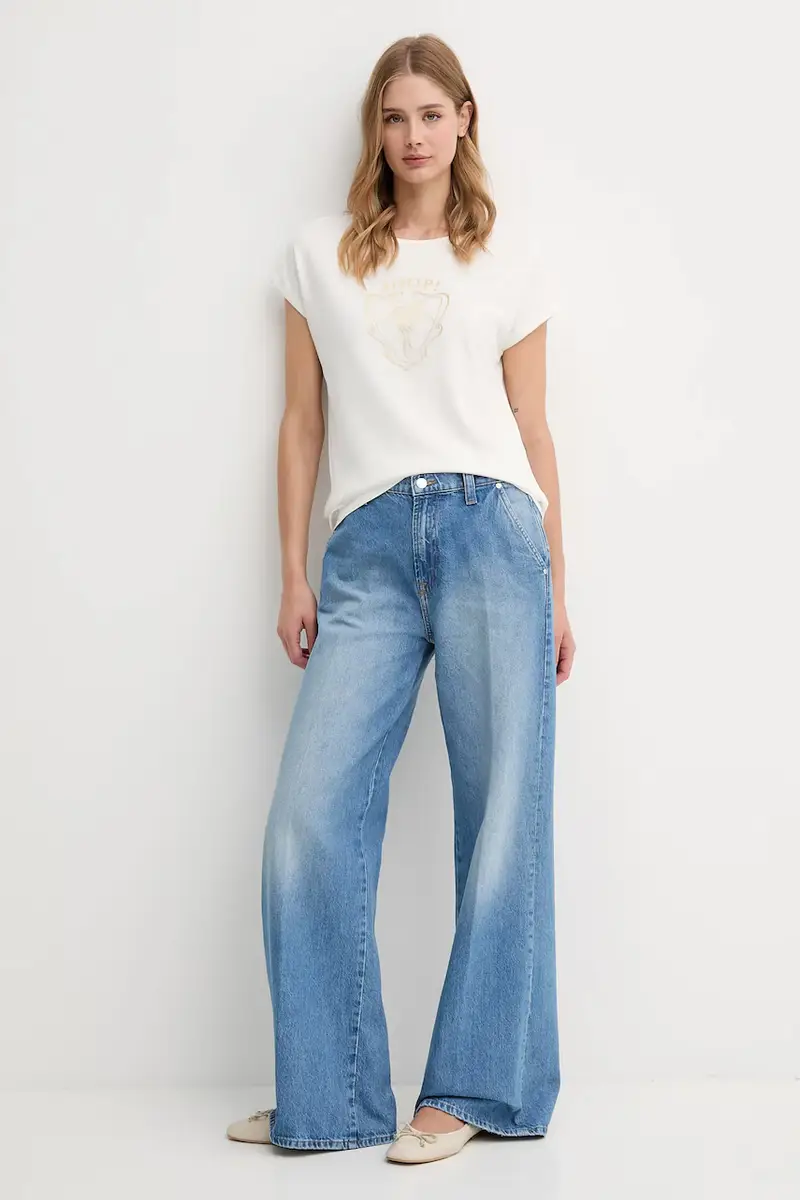 Joop! T-shirt Donna Beige 3572087 miniatura 2