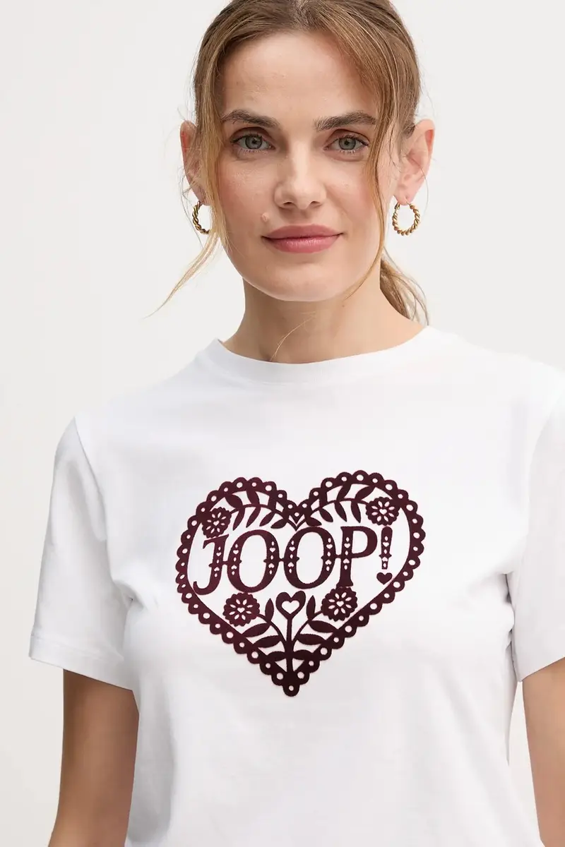 Joop! T-shirt Donna Bianco 3578455 miniatura 4