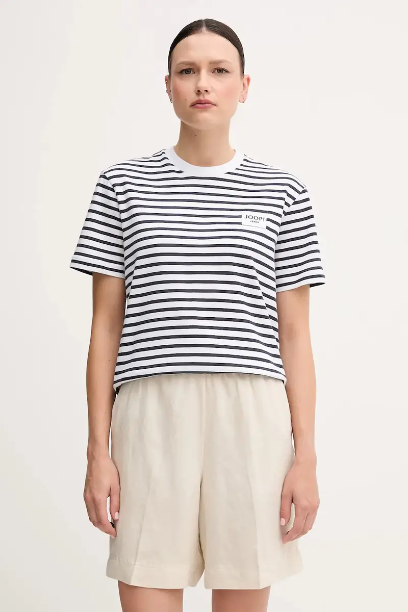 t-shirt in cotone colore blu navy 30046131