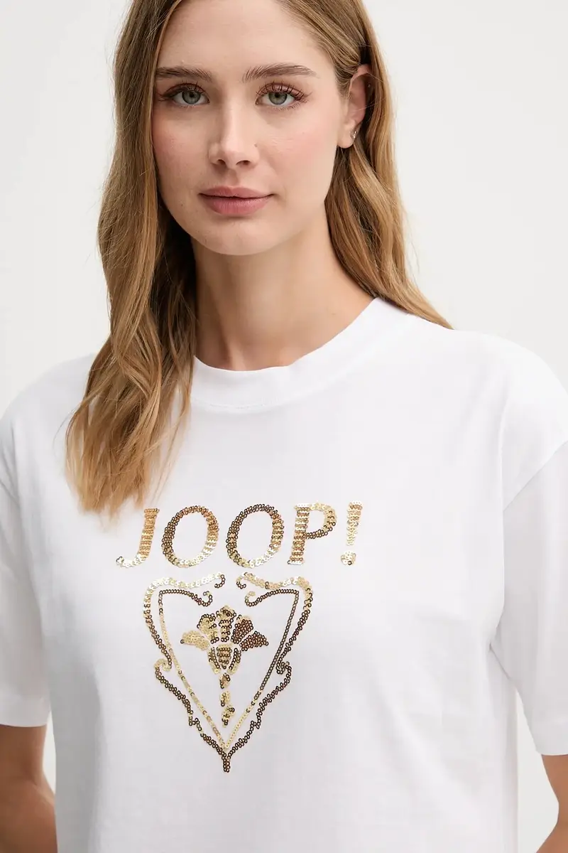 Joop! T-shirt Donna Bianco 3577460 miniatura 4