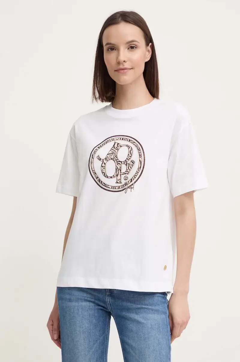 Joop! T-shirt Donna Bianco 3123889 miniatura 4