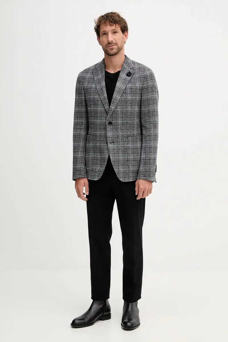 top a maniche lunghe in cotone colore nero 30046999 miniatura 2