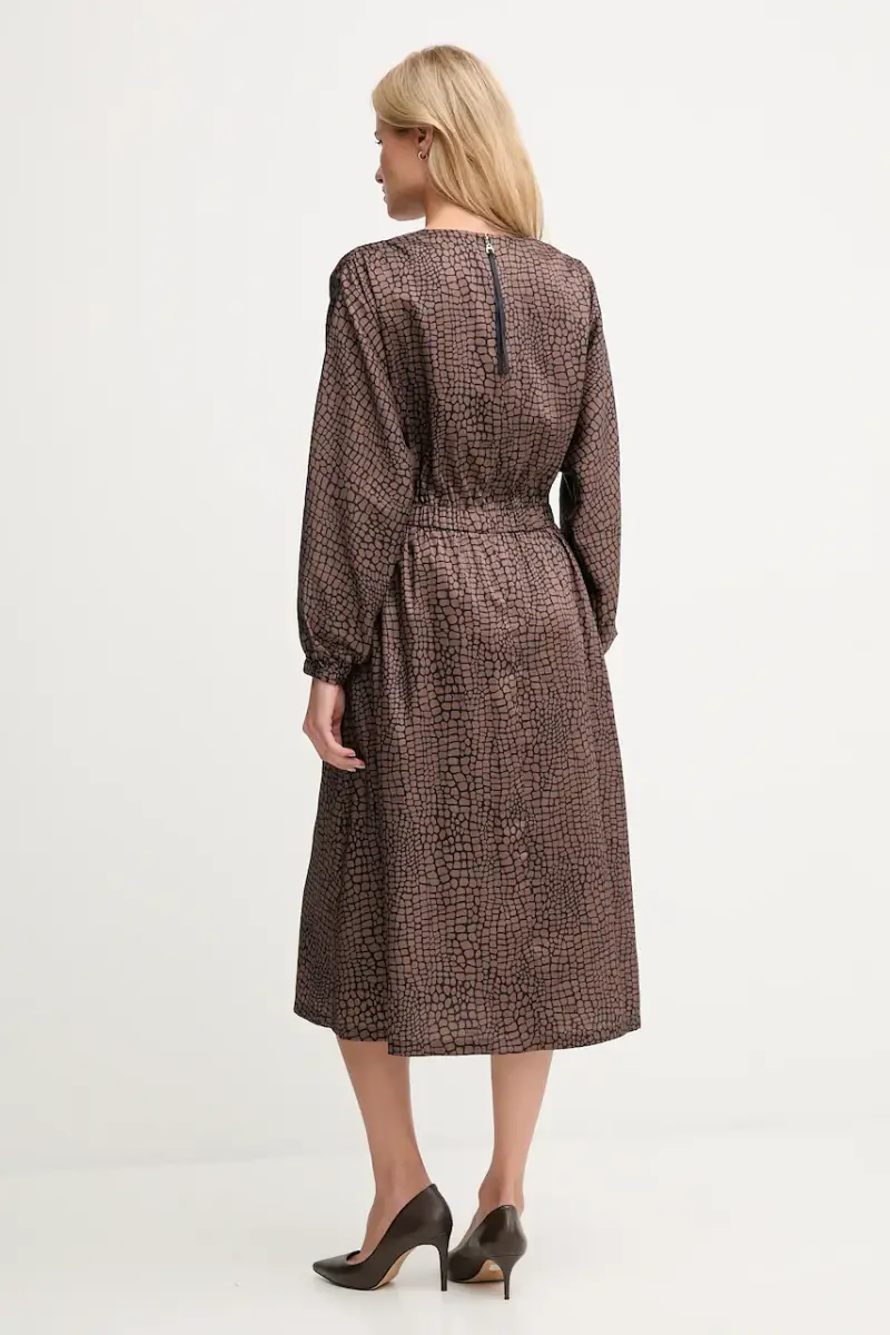 vestito colore marrone 30048634 miniatura 3