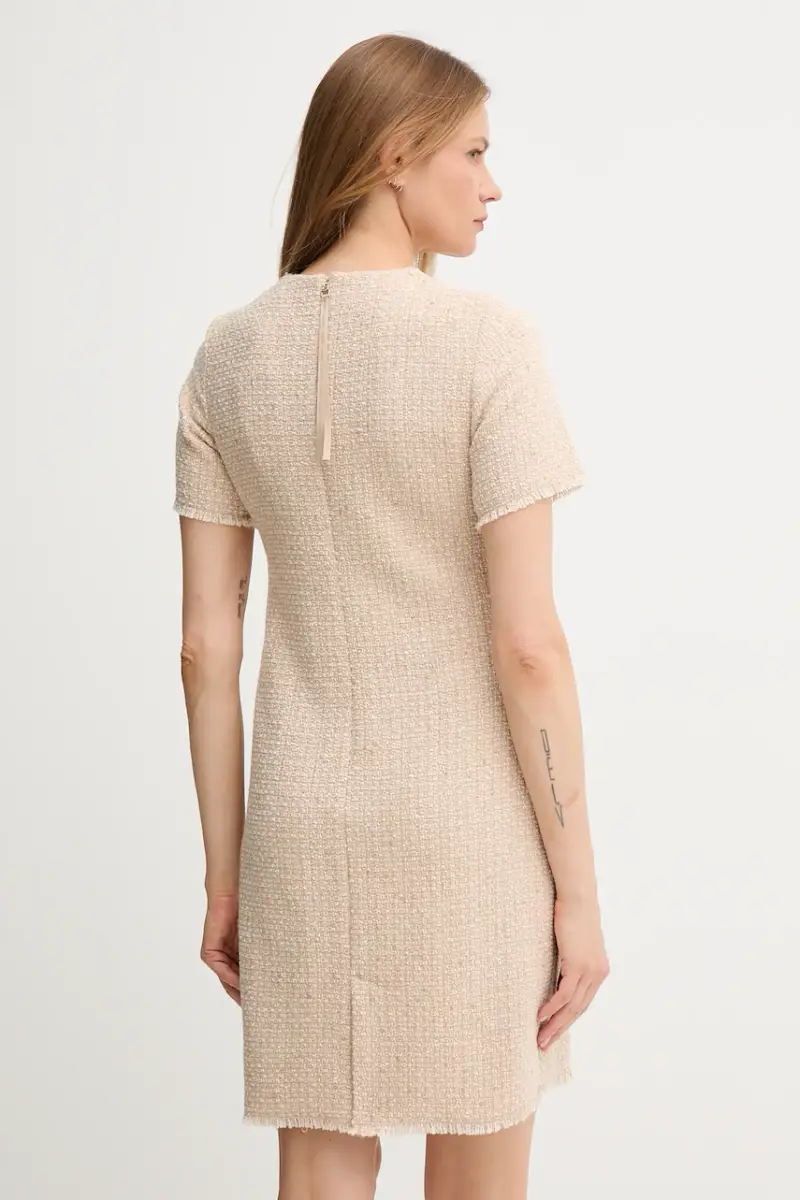 vestito in lana colore beige 30047956 miniatura 3