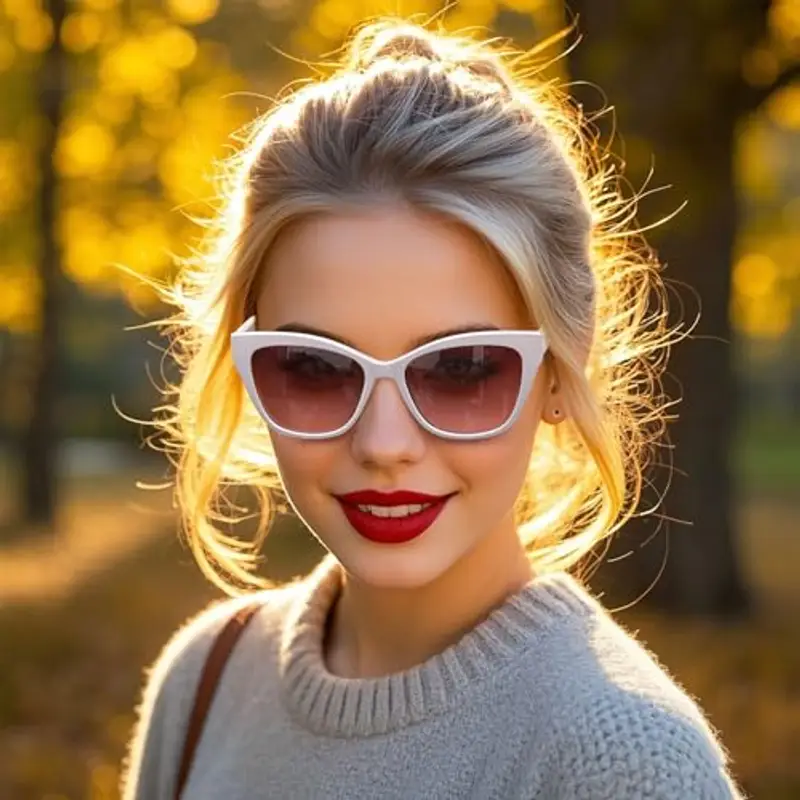 Joopin Occhiali da sole Donna Marrone 1606859 miniatura 2