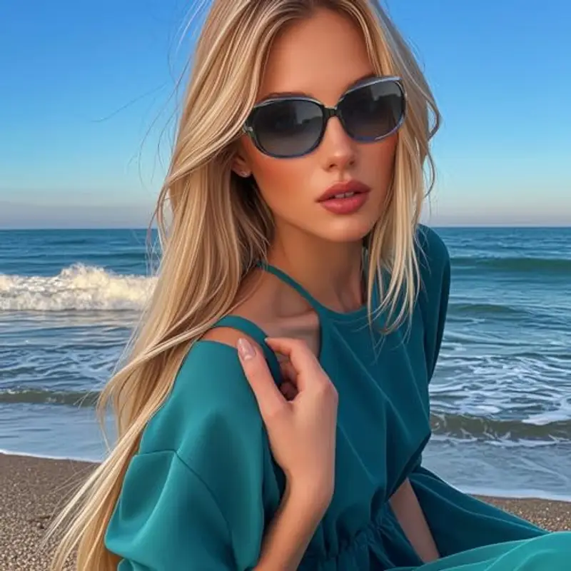 Joopin Occhiali da sole Donna Verde 1985274 miniatura 2