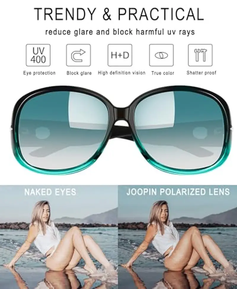 Joopin Occhiali da sole Donna Verde 1985275 miniatura 3