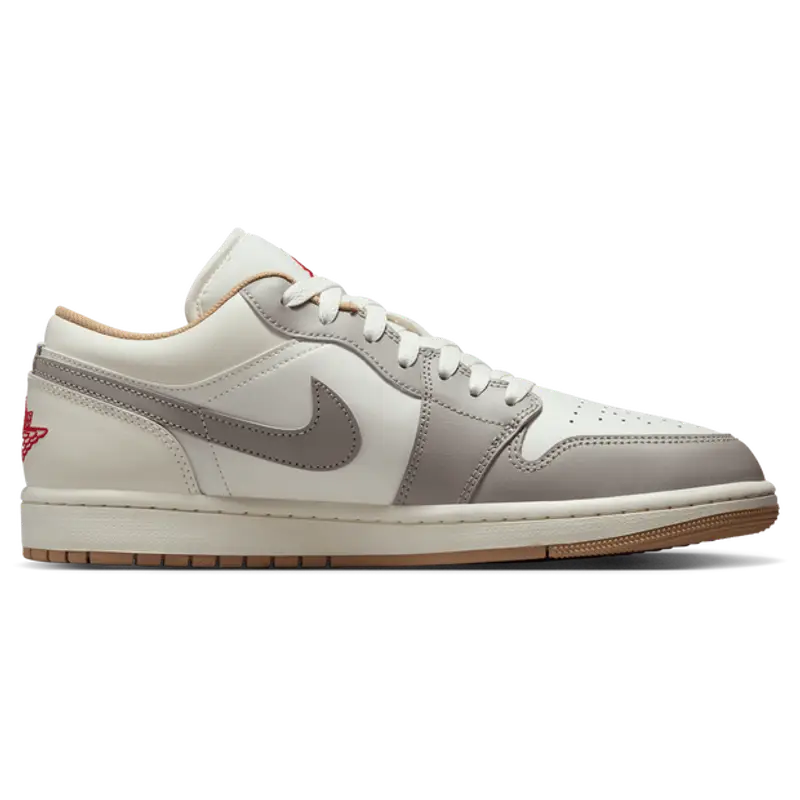 Jordan 1 Low male Scarpe - Bianco - Pelle - Foot Locker