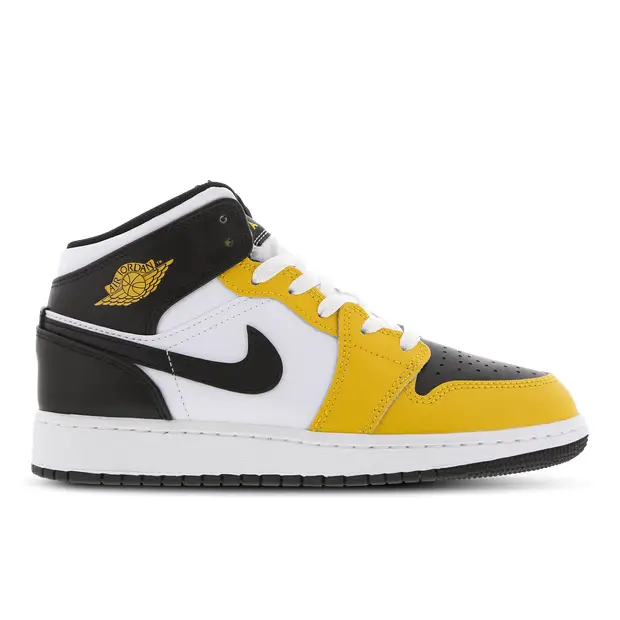 1 Mid Bambini - Sneakers Giallo - 5 - Tessile, Cuoio Yellow