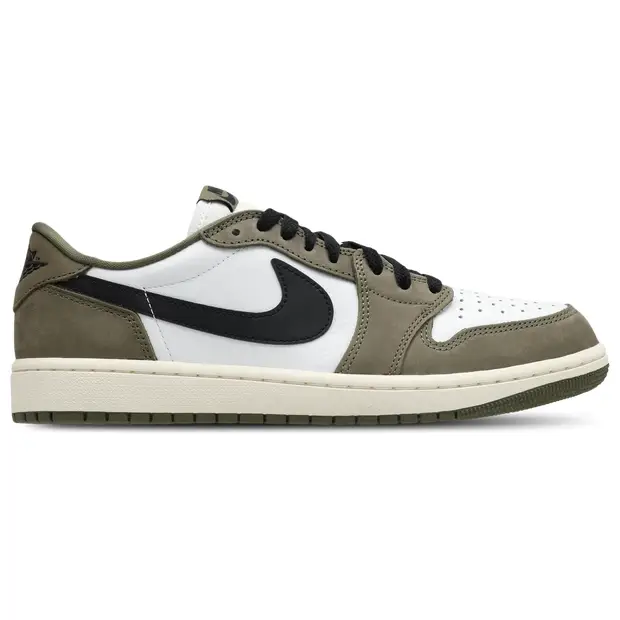 1 Retro Uomo - Sneakers Olivo - 5 - Pelle Olive