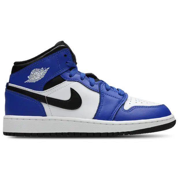 Aj1 Mid Bambini - Sneakers Blu - .5 - Pelle Blue