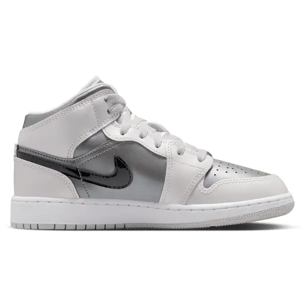 Aj1 Mid Bambini - Sneakers Grigio Grey