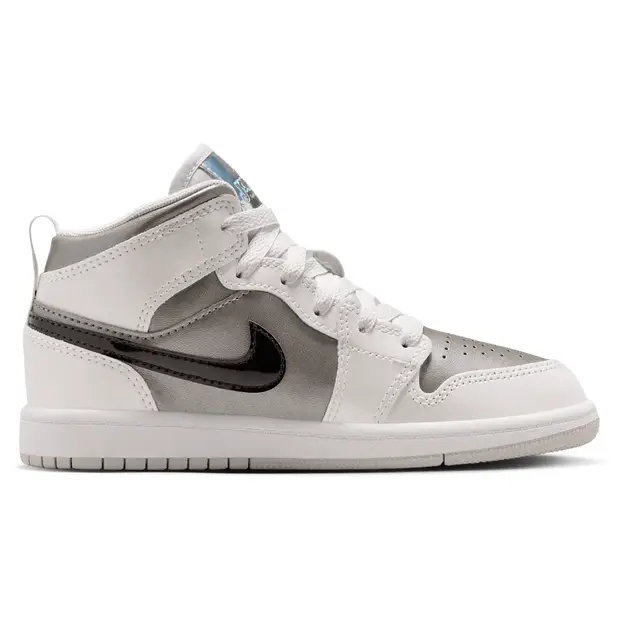 Aj1 Mid Bambini - Sneakers Grigio Grey