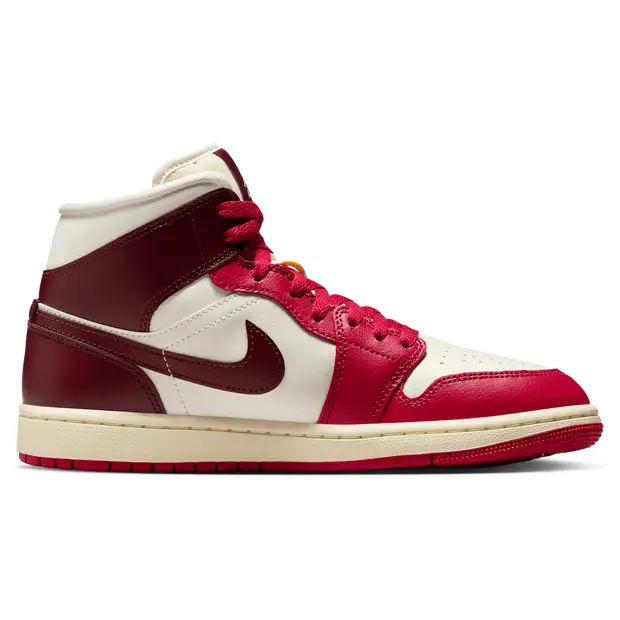 Aj1 Mid female Scarpe - Bianco - Pelle - Foot Locker White