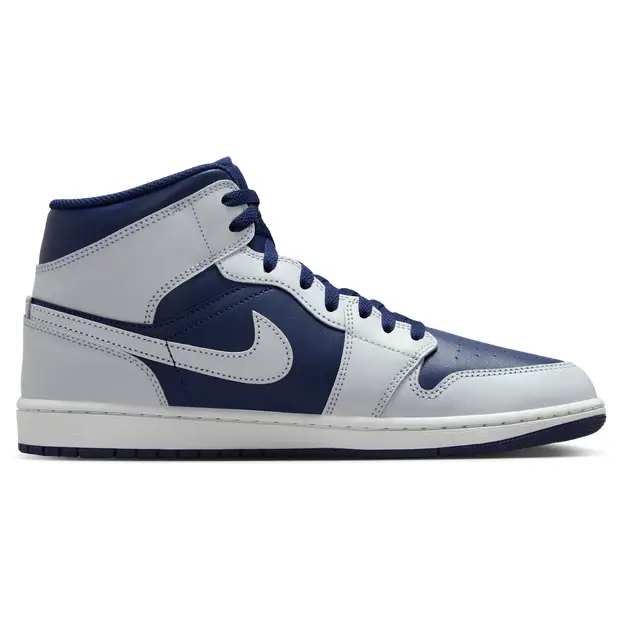 Aj1 Mid male Scarpe - Blu - Cuoio, Sintetico - Foot Locker Blue