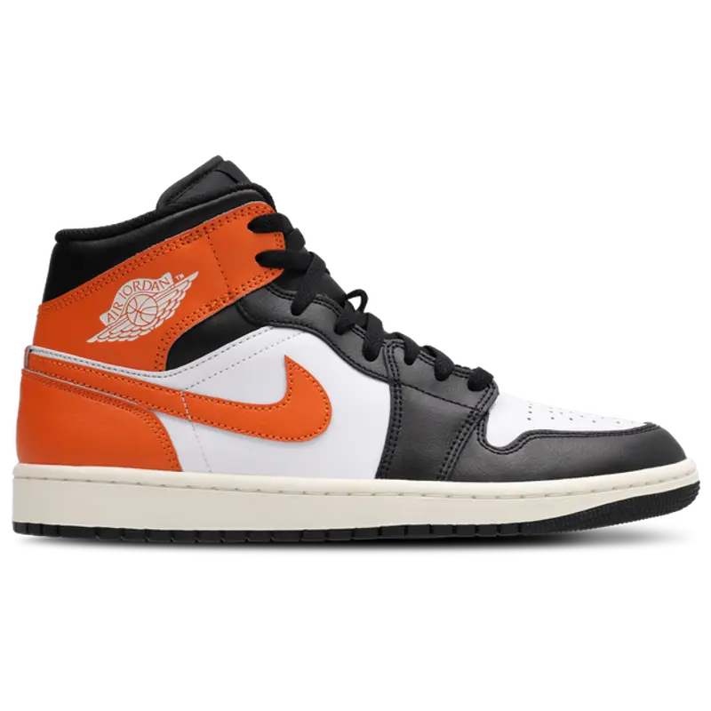 Jordan Aj1 Mid male Scarpe - Marrone - Cuoio, Sintetico - Foot Locker