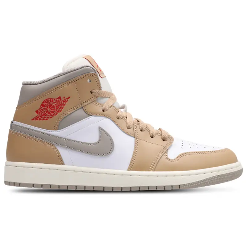 Aj1 Mid male Scarpe - Marrone - Cuoio, Sintetico - Foot Locker Brown