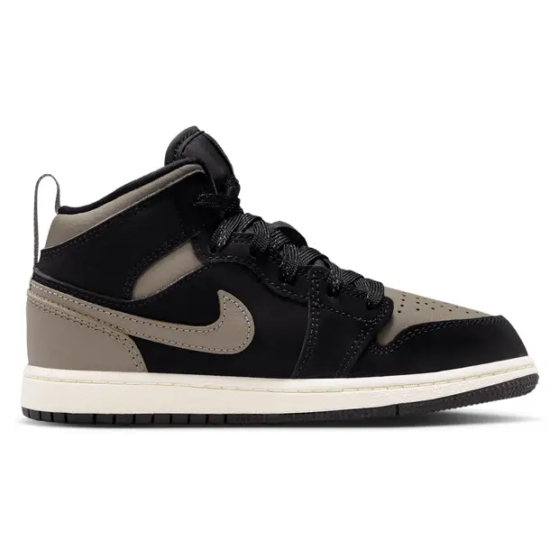 Aj1 Mid Neonato - Sneakers Nero - - Rete/Sintetico Black