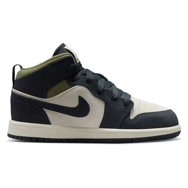 Aj1 Mid unisex Scarpe - Beige - Pelle - Foot Locker