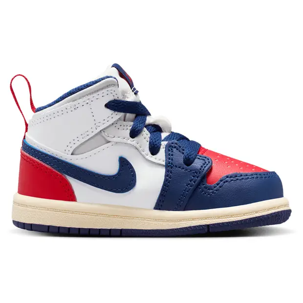 Aj1 Mid unisex Scarpe - Bianco - Rete/Sintetico - Foot Locker White