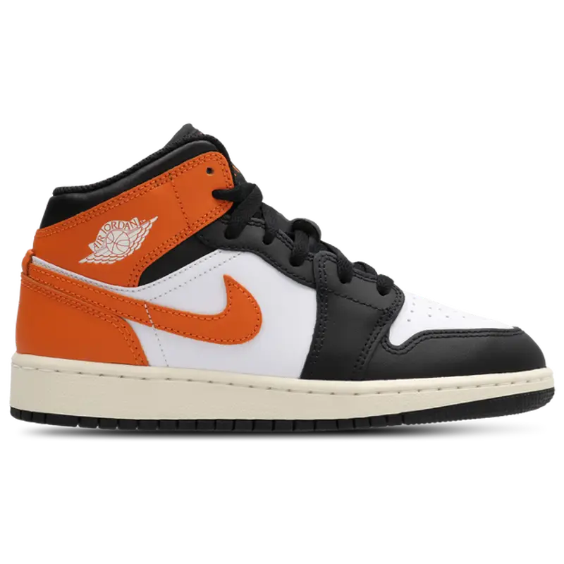 Jordan Aj1 Mid unisex Scarpe - Marrone - Pelle - Foot Locker