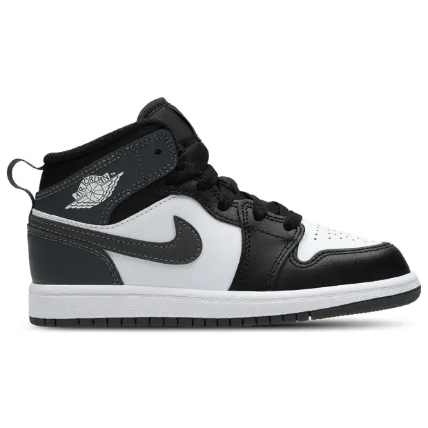 Aj1 Mid unisex Scarpe - Nero - Pelle - Foot Locker Black