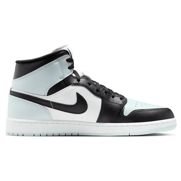 Aj1 Mid Uomo - Sneakers Nero - , Sintetico Black