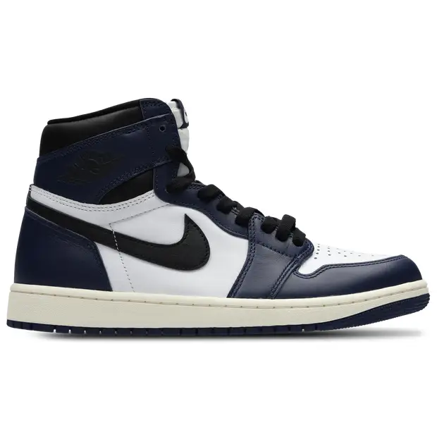 AJ1 Retro High Uomo - Sneakers Blu - 5 - Cuoio Blue