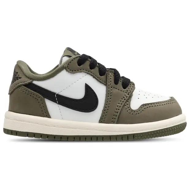 Aj1 Retro Low Og Neonato - Sneakers Olivo - , Cuoio Olive