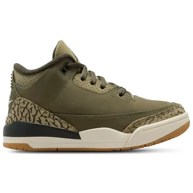 Aj3 Retro unisex Scarpe - Olivo - Pelle - Foot Locker Olive