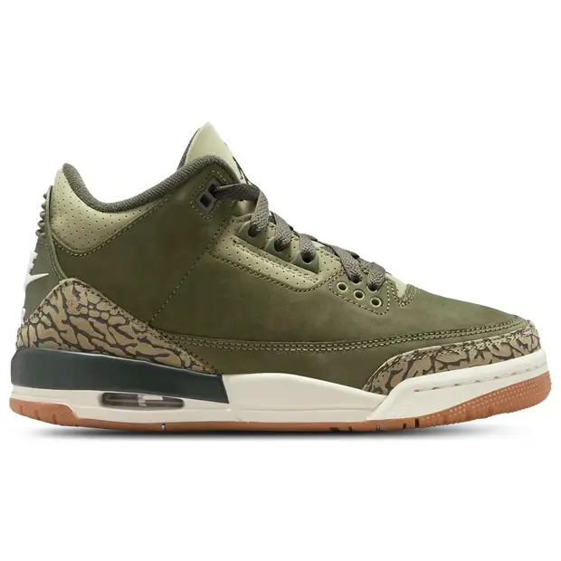 Aj3 Retro unisex Scarpe - Olivo - Pelle - Foot Locker Olive