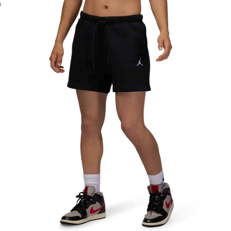 Jordan Brooklyn female Pantaloncini - Nero - Jersey di cotone - Foot Locker