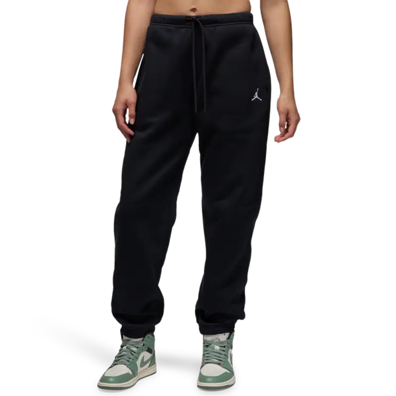 Jordan Brooklyn female Pantaloni - Nero - Jersey di cotone - Foot Locker