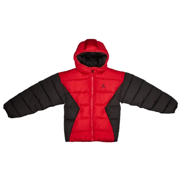 Brooklyn Puffer Bambini - Giacche Rosso - Woven Red