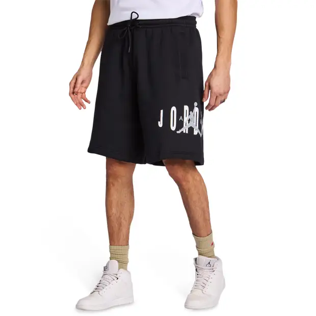 Brooklyn Uomo - Pantaloncini Nero - Fleece Black