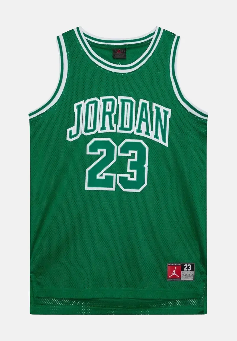 JORDAN Canotta JORDAN 23 verde per bambino e bambina